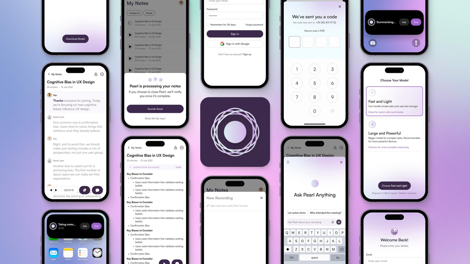 Pearl: Privacy-First AI Note-Taking for Professionals